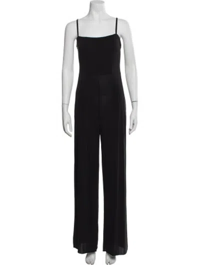 Pre-owned Eres Square Neckline Jumpsuit In Black
