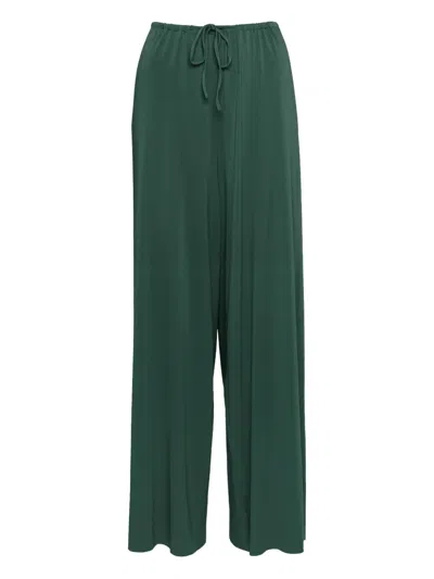 Eres Zelie Drawstring Trousers In Green