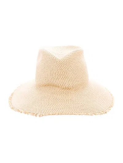 Pre-owned Eric Javits Sun Hat In Neutrals