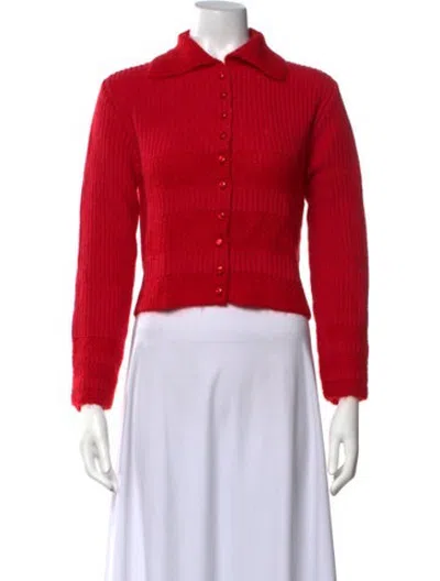 Pre-owned Erl Wool Sweater W/ Tags In Red