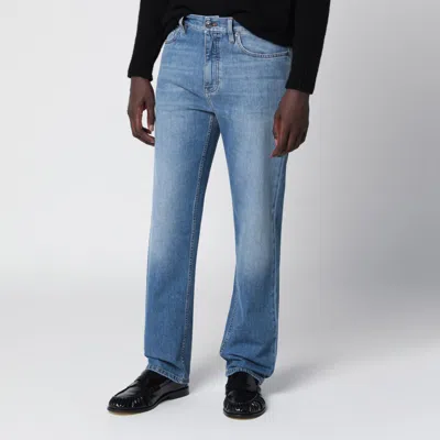 Ermenegildo Zegna Light Blue Faded Roccia Jeans
