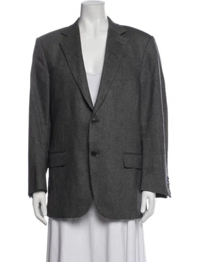 Pre-owned Ermenegildo Zegna Wool Blazer In Grey