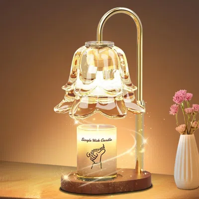 Eruule Candle Warmer Lamp With Timer, Upgraded Dimmable Wax Melts Warmer For Jar Candles, Height Adjustable