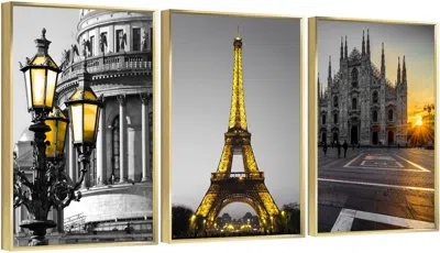 Eruule Framed Canvas Wall Artoil Paintings Impressionism Aesthetic Prints Canvas Paintings For Living Room 
