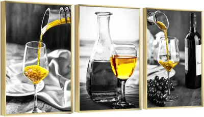 Eruule Framed Canvas Wall Artoil Paintings Impressionism Aesthetic Prints Canvas Paintings For Living Room 