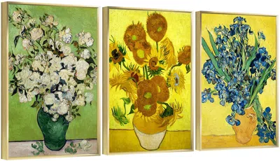 Eruule Framed Canvas Wall Artoil Paintings Impressionism Aesthetic Prints Canvas Paintings For Living Room 
