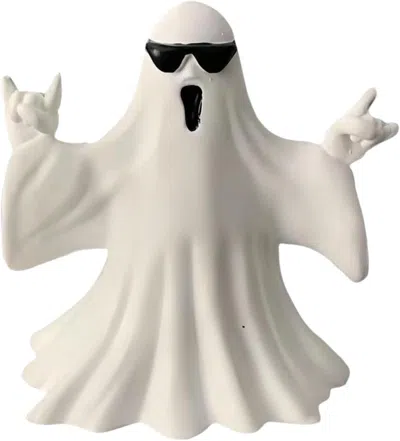 Eruule Halloween Ghost Figurine - Spooky Resin Ghost Statue, Funny Cute Ghost Ornaments For Halloween Decor