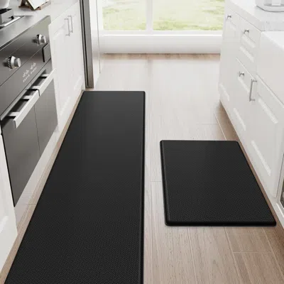 Eruule Kitchen Mats, 2pcs Kitchen Rugs, Cushioned Anti Fatigue Kitchen Mats For Floor, Non-slip Standing De