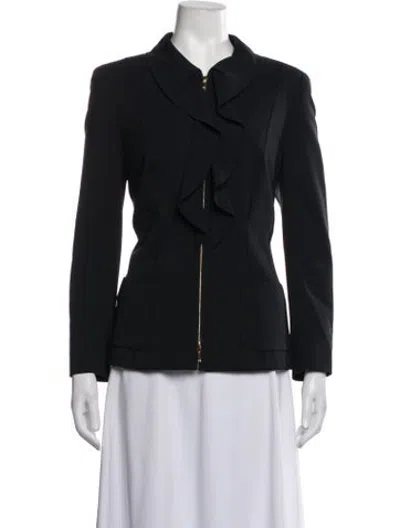 Pre-owned Escada Blazer In Black