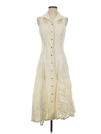 Pre-owned Escada By Margaretha Ley Casual Dress In Ivory
