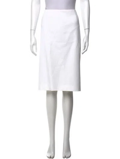 Pre-owned Escada Midi Length Skirt In Neutrals