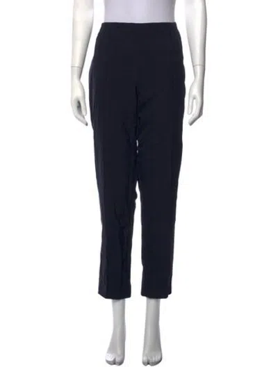 Pre-owned Escada Straight Leg Pants In Blue