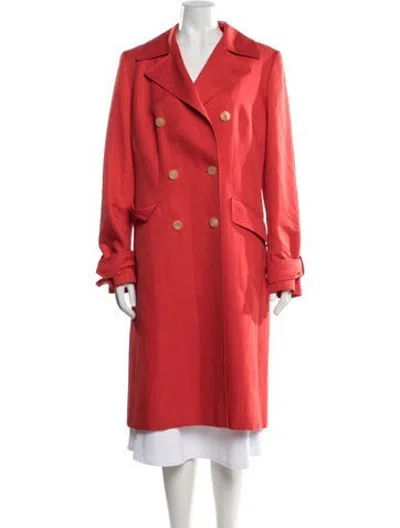 Pre-owned Escada Vintage Coat In Red