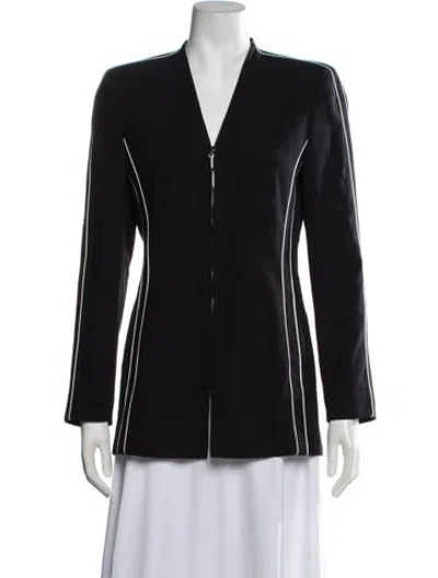 Pre-owned Escada Wool Jacket In Blue