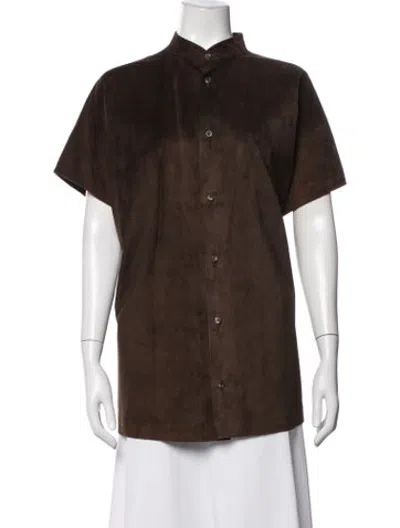 Pre-owned Eskandar Jacket In Brown
