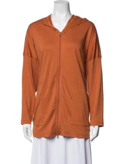 Pre-owned Eskandar Jacket In Orange