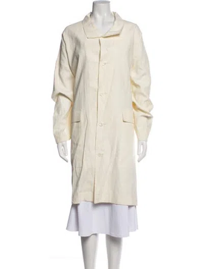 Pre-owned Eskandar Linen Jacket In Neutrals