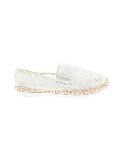 Pre-owned Esprit Flats In White