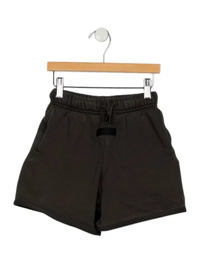 Pre-owned Essentials Kids' Boys' Sweat Shorts In Grey