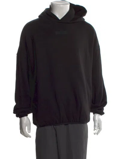 Pre-owned Essentials Crew Neck Long Sleeve Hoodie W/ Tags In Black