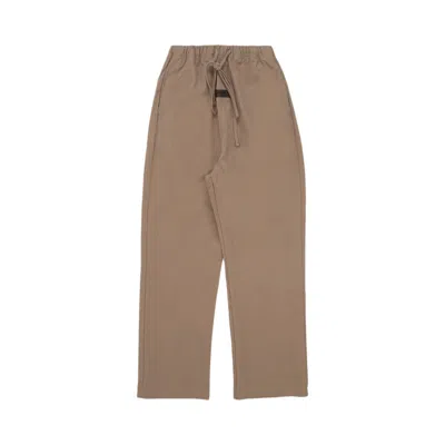 Pre-owned Essentials Fear Of God  Relaxed Trouser 'wood' In Brown