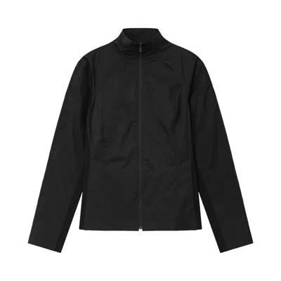 Pre-owned Essentials Fear Of God  Ripstop Slim Track Jacket 'black' | Women's Size Xs