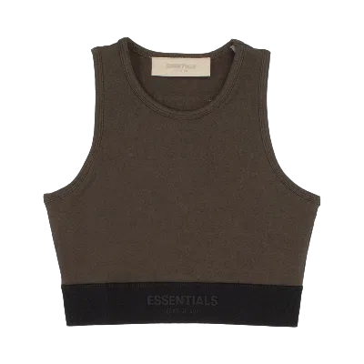 Pre-owned Essentials Fear Of God  Sport Tank 'off Black'