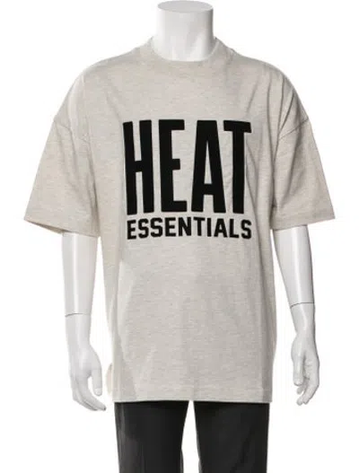 Pre-owned Essentials Graphic Print Crew Neck T-shirt W/ Tags In Neutrals
