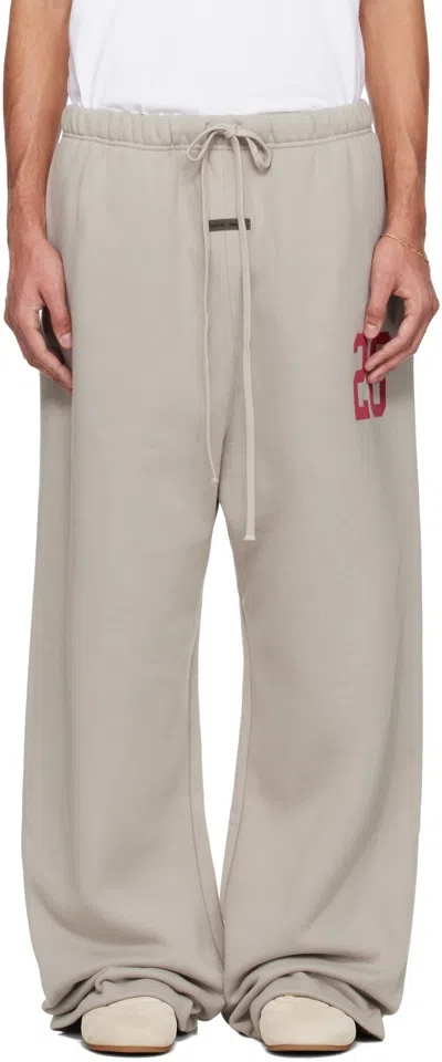 Essentials Gray Holiday Lounge Sweatpants
