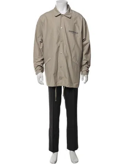 Pre-owned Essentials Jacket In Neutrals