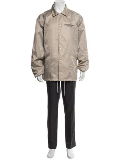 Pre-owned Essentials Jacket In Neutrals