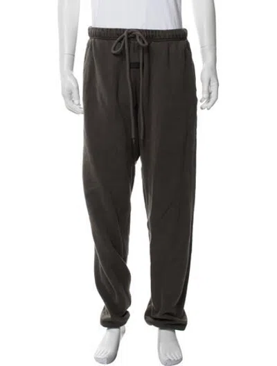 Pre-owned Essentials Lounge Bottoms In Green