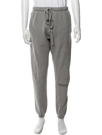 Pre-owned Essentials Lounge Bottoms In Grey