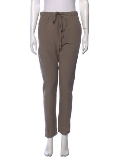 Pre-owned Essentials Straight Leg Pants In Brown