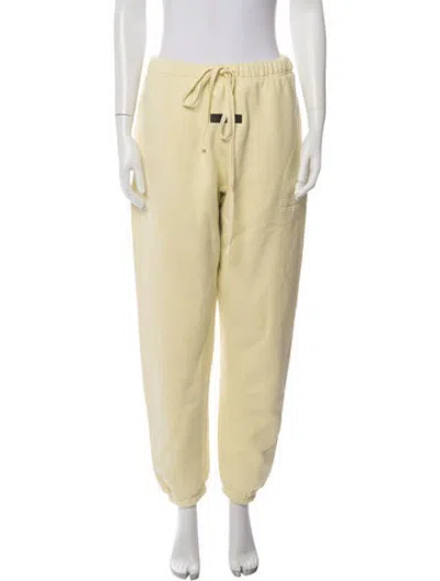 Pre-owned Essentials Sweatpants In Yellow