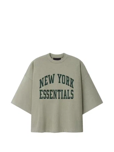 Essentials X Nfl Jets Merch T-shirt In Grey