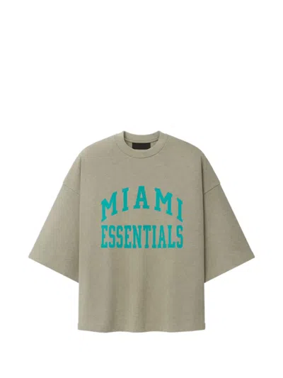 Essentials X Nfl Miami Dolphins Merch T-shirt In Neutrals