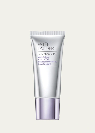 Estée Lauder Perfectionist Pro Multi-defense Aqua Uv Gel Spf 50 In White