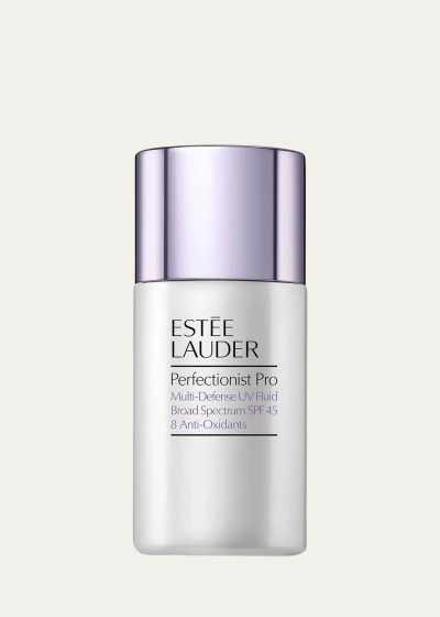 Estée Lauder Perfectionist Pro Multi-defense Uv Fluid Spf 45, 1.0 Oz. In White