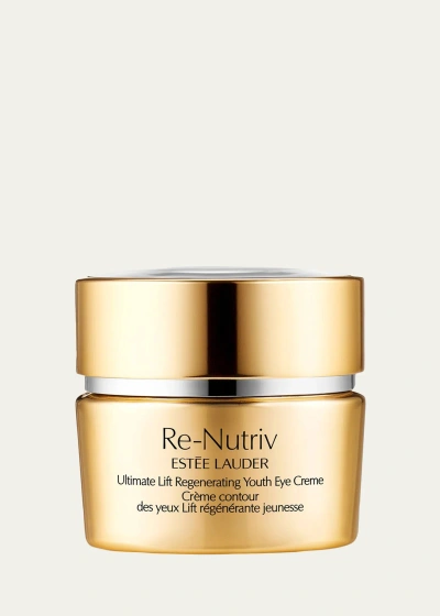 Estée Lauder Re-nutriv Ultimate Lift Regenerating Youth Eye Creme, 0.5 Oz. In White