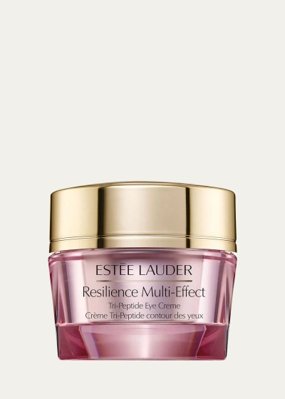 Estée Lauder Resilience Multi-effect Tripeptide Eye Creme, 0.5 Oz. In White