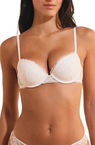 Etam Heritage Classique Underwire Bra In White
