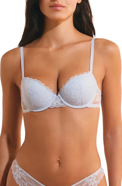 Etam Heritage Classique Underwire Bra In Blue