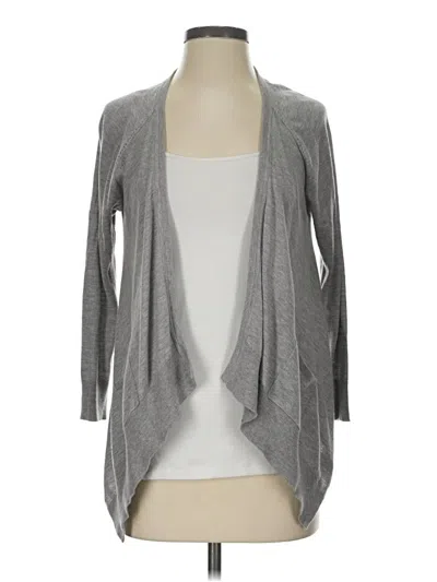Pre-owned Etcetera Cardigan Sweater In Gray