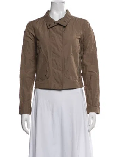 Pre-owned Etcetera Jacket In Brown
