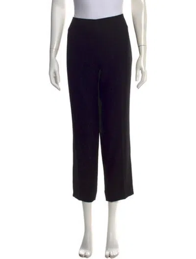 Pre-owned Etcetera Straight Leg Pants In Black