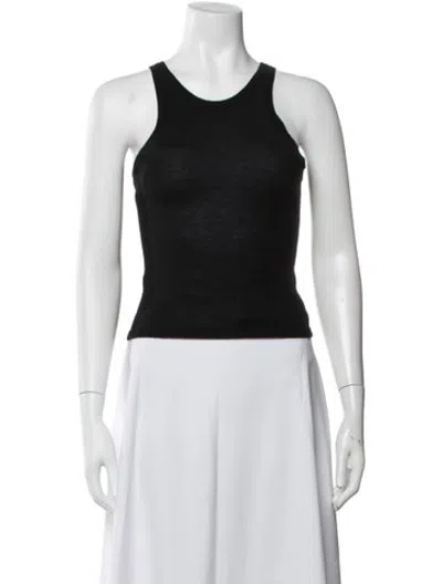 Pre-owned Éterne Cashmere Crew Neck Top In Grey
