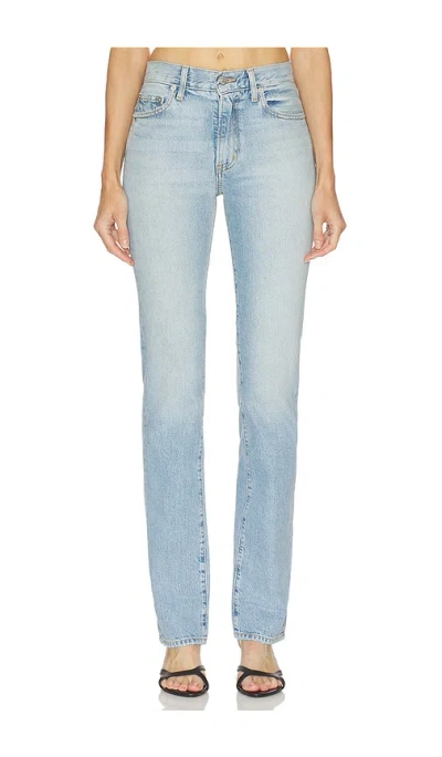 Éterne Chloe Straight Jean In Light Indigo