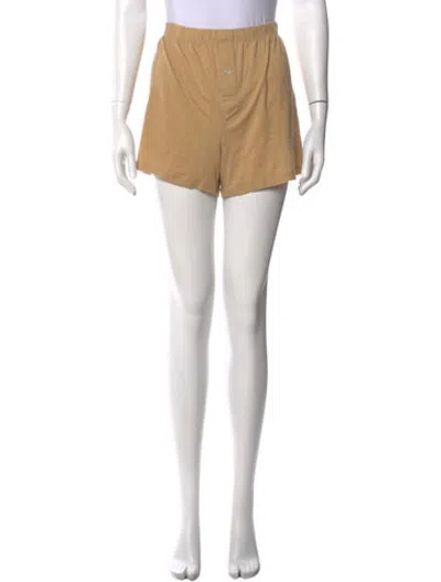 Pre-owned Éterne Mini Shorts In Neutrals