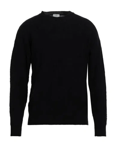 Etro Man Sweater Black Size L Virgin Wool In Brown